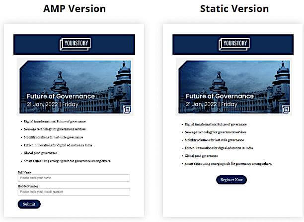 AMP email trends