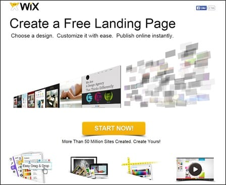 wixlandingpage